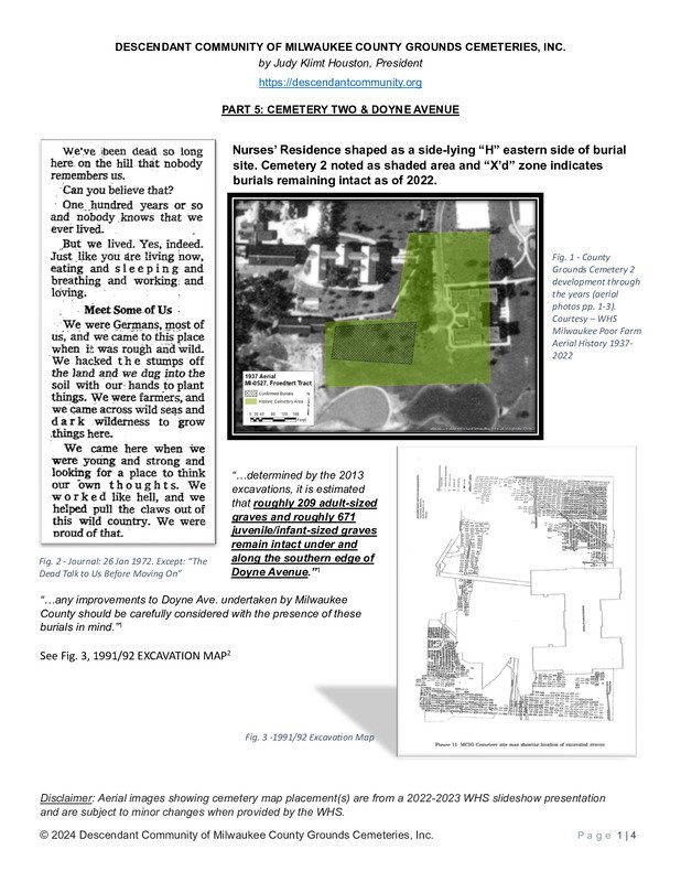 Part 5: Aerial history of Cemetery Two and Doyne Avenue